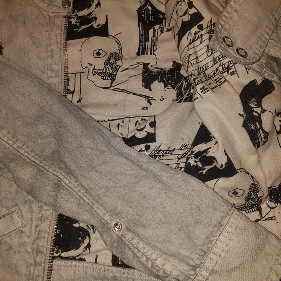 Washed out Jeans look jacket - Picture 4 of 8